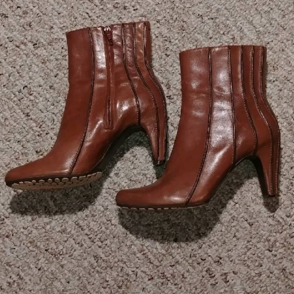 Tsubo leather ankle booties - Picture 2 of 7